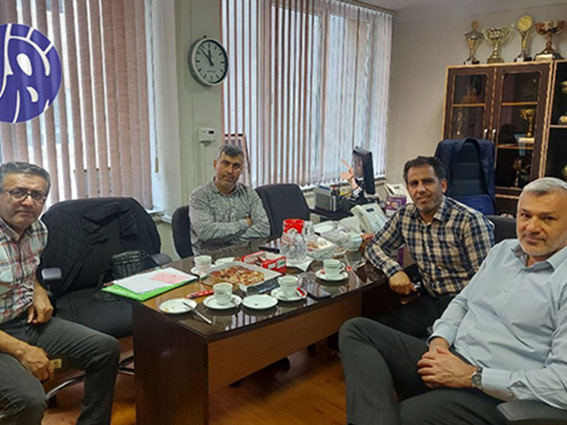 دیدار سرپرست هیأت دوومیدانی استان تهران با مسئولین محترم ورزش باشگاه نفت تهران