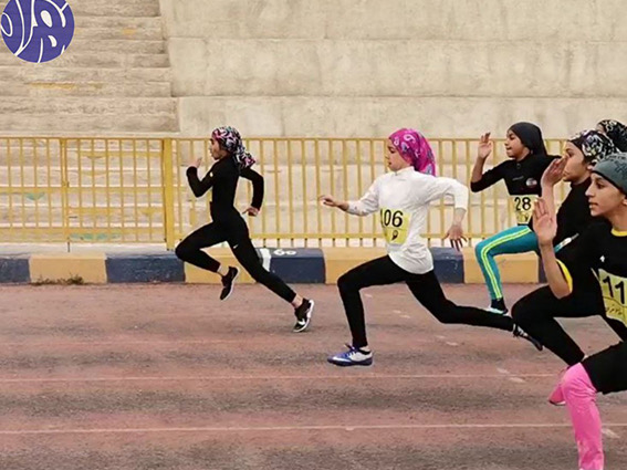 مسابقات دوومیدانی آموزش و پرورش شهر تهران - دختران