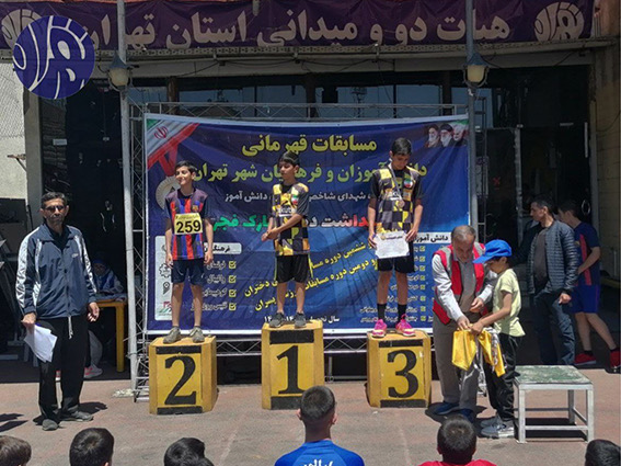 مسابقات دوومیدانی آموزش و پرورش شهر تهران - پسران